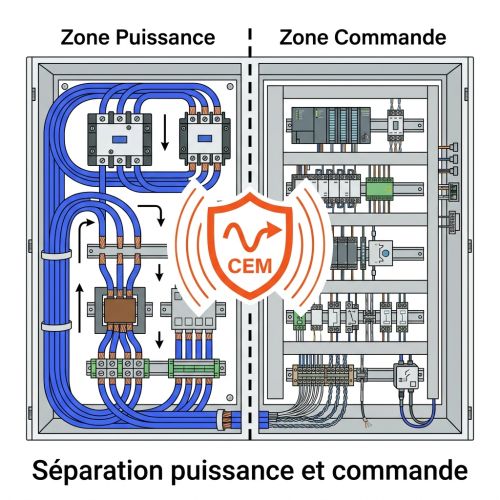 Séparation puissance et commande