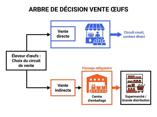 Arbre de décision vente œufs