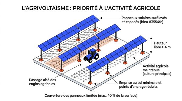 Criteres agrivoltaisme permis solaire