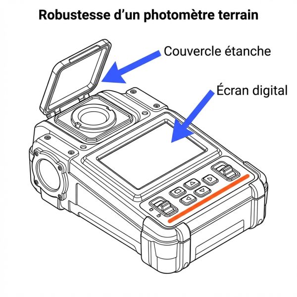 Robustesse d'un photomètre terrain