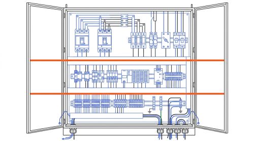 Implantation armoire électrique