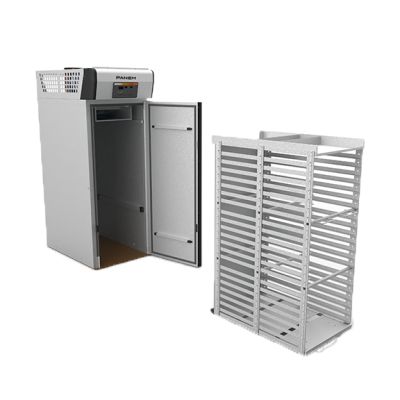 Armoire de fermentation à chariots