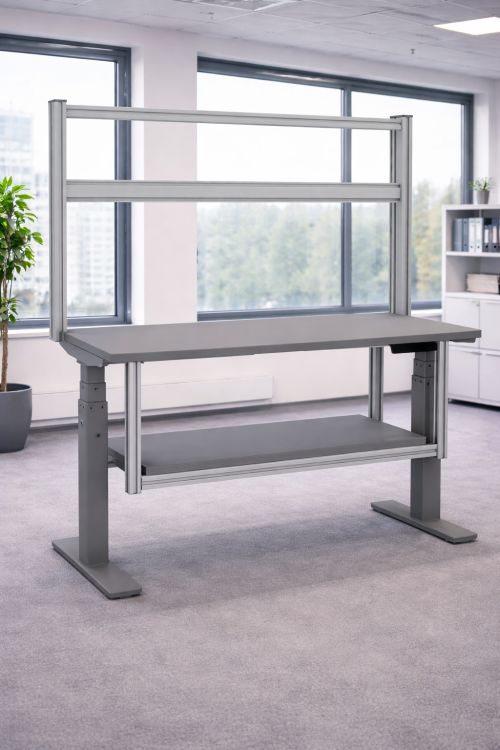 Bureau industriel ajustable moderne