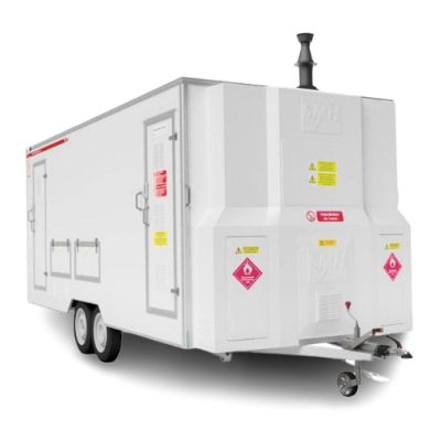Caravane de décontamination
