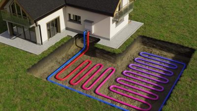 pompe à chaleur géothermique verticale au m2 chauf