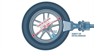 Démonter pneu