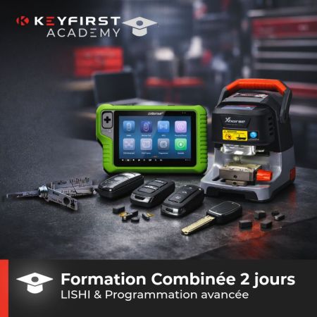 formation combinée programmation clé voiture avanc
