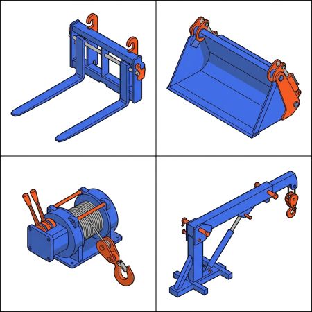 Accessoires location matériel manutention