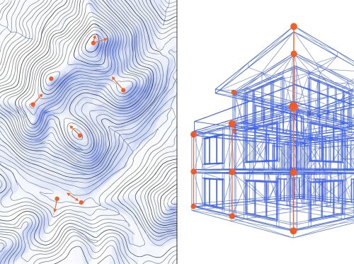 Comparatif livrables SIG topo et 3D archi
