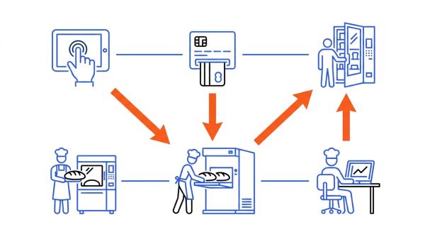 Fonctionnement distributeur automatique pain