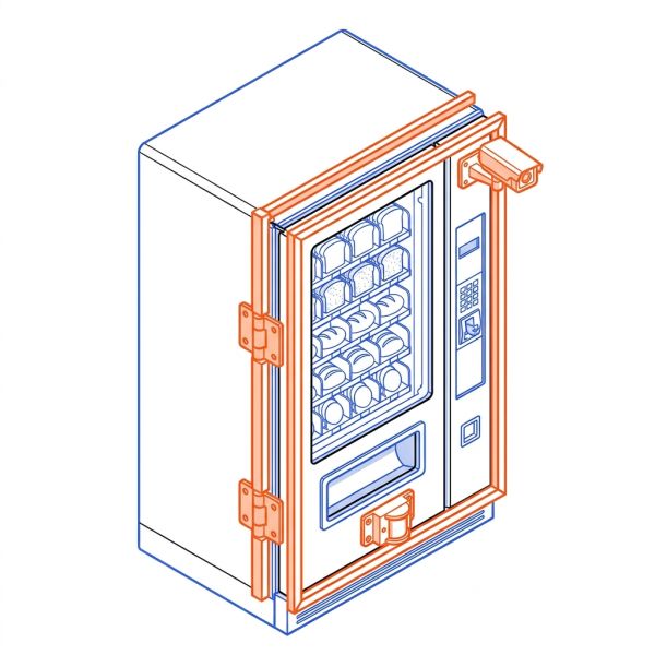Sécurité d'un distributeur automatique pain