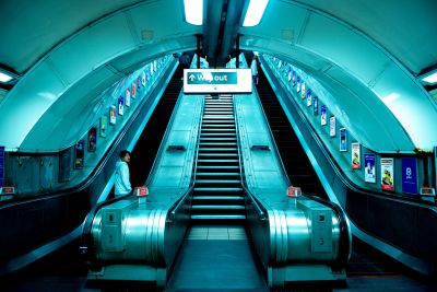 escalier roulant pour rétro