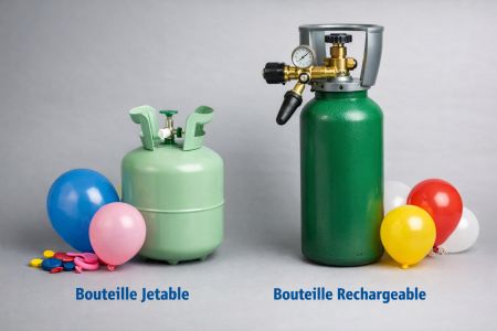 Bouteilles de gaz pour ballons