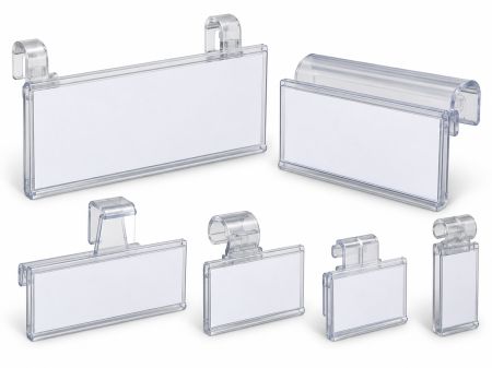 porte etiquette clipsable