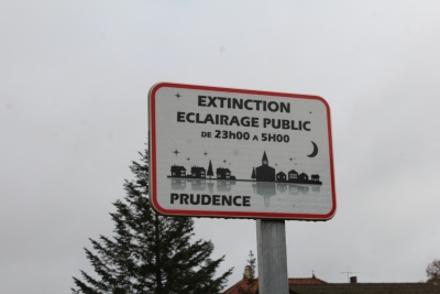 Extinction éclairage public réduction consommation