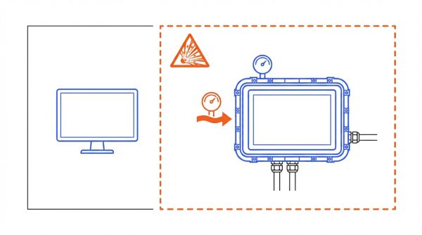Panel PC en zone ATEX