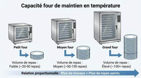 Capacité four de maintien en température
