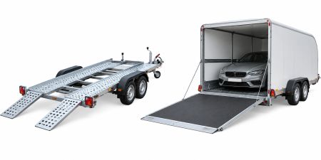 remorque porte voiture de course