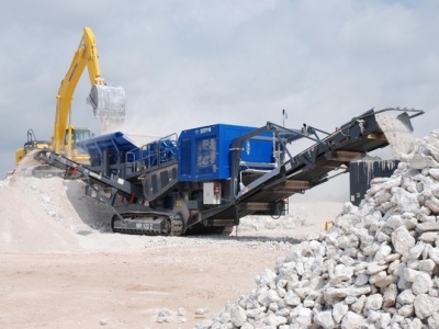 Concasseur Mobile Chenilles Pelleteuse Carrière 