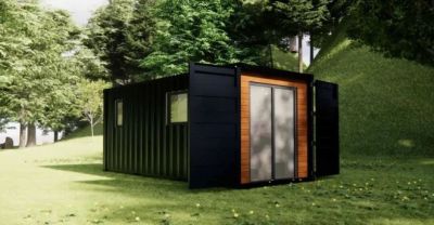 Container aménagé résistant aux intempéries Container aménagé résistant aux intempéries