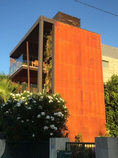 Container aménagé solide en acier Corten Container aménagé solide en acier Corten