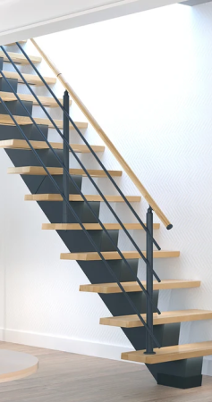 Combien coûte un escalier droit ?