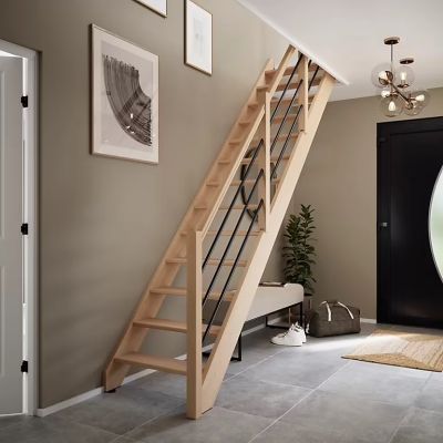 escalier droit en bois 13 marches escalier droit en bois 13 marches