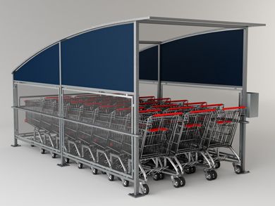 ALOES RED abri chariot