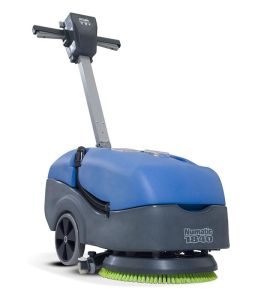 Quelle autolaveuse compacte pour nettoyer un sol antidérapant, rugueux ou à joints ?