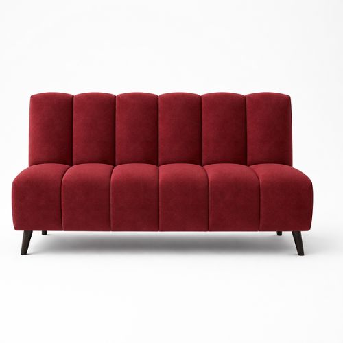 banquette chr rouge