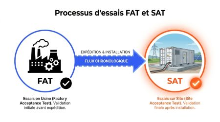 Processus d'essais FAT et SAT