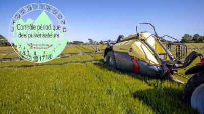 contrôle périodique des pulvérisateurs