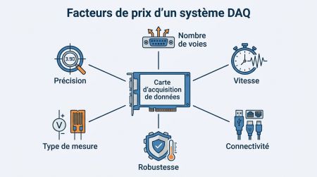 Facteurs de prix d'un système DAQ