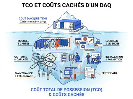 TCO et coûts cachés d'un DAQ
