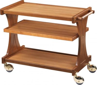 chariot de service en bois