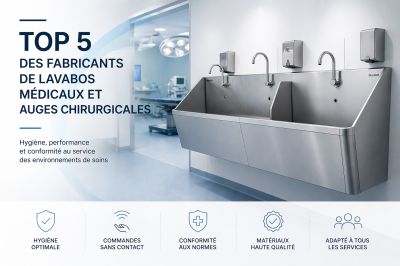 Top 5 des fabricants de lavabos médicaux et lave-mains chirurgicaux
