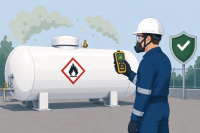 Comment se déroule le dégazage et le recyclage d'une citerne à gaz ?
