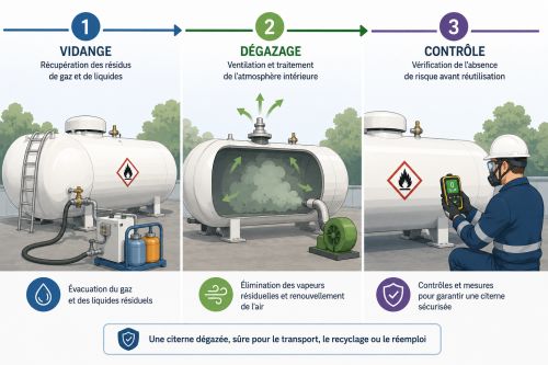 Processus de dégazage de citerne