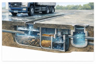 Système de traitement des effluents sous-terrain
