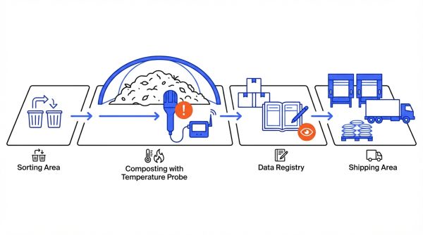 Processus conformité site compostage