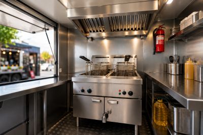 Friteuse professionnelle pour food truck : quelles contraintes vérifier avant d'acheter ?