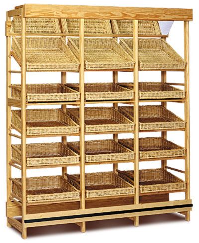 cabines et étagères de boulangerie