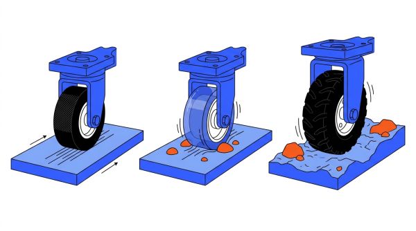 Choix roues remorque: PU, pneu, gomme
