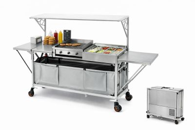 Chariot ambulant pliable