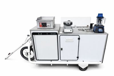 Chariot ambulant selon le niveau d'équipement