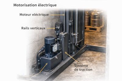 monte - fût électrique