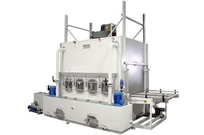 machine de lavage de pièces spéciales