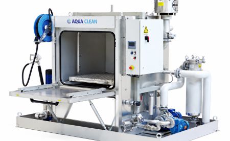 machine de lavage par aspersion