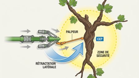 Palpeur de contournement intercep