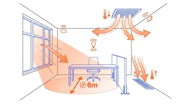 Normes confort et air espace professionnel